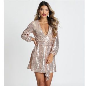 Showpo sequin party dress